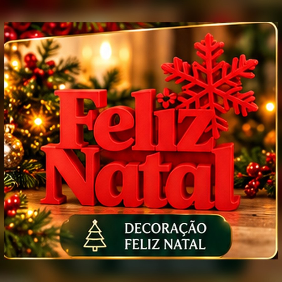 Decoração Feliz Natal