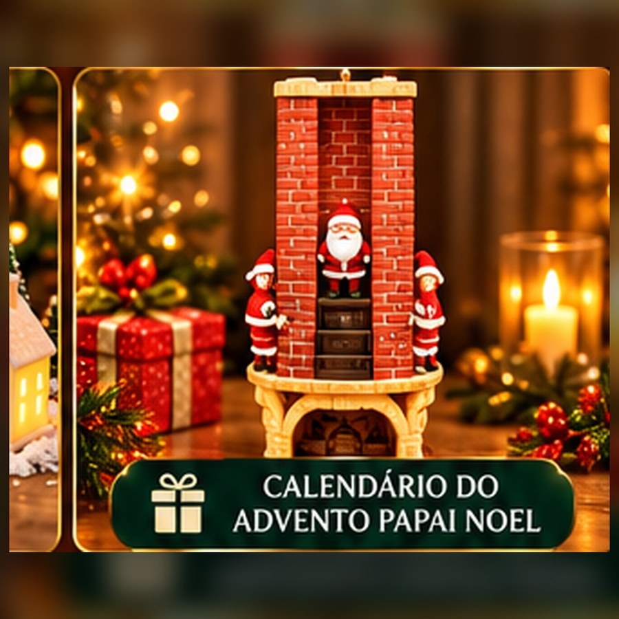 Calendário do Advento Papai Noel
