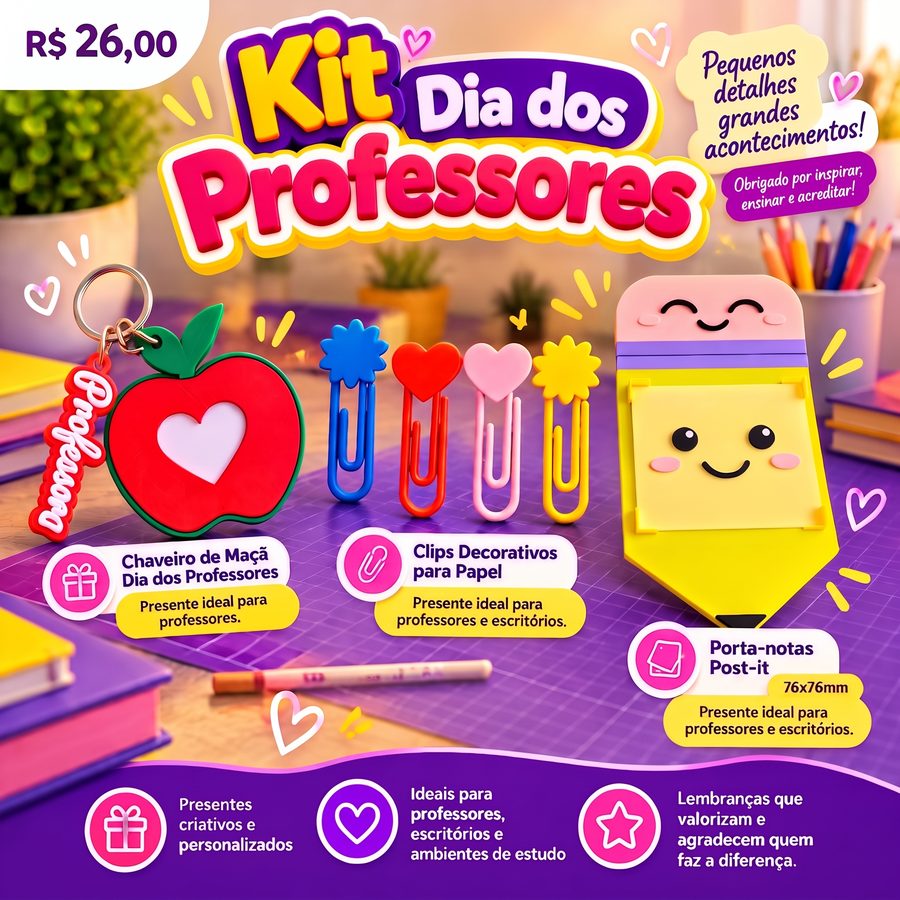 Kit Dia dos Professores 1